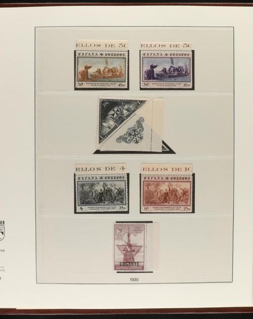 LOTES y COLECCIONES. ESPAÑA. Restos de colección de 1900 a 1