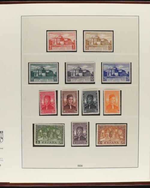 LOTES y COLECCIONES. ESPAÑA. Restos de colección de 1900 a 1