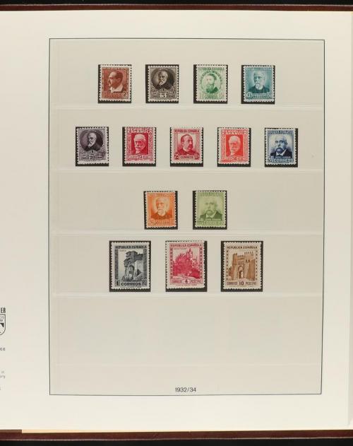 LOTES y COLECCIONES. ESPAÑA. Restos de colección de 1900 a 1