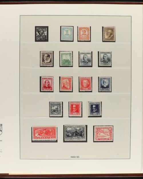 LOTES y COLECCIONES. ESPAÑA. Restos de colección de 1900 a 1