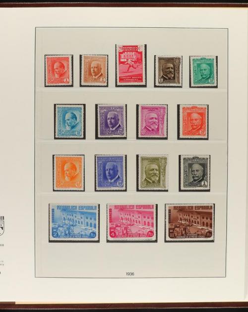 LOTES y COLECCIONES. ESPAÑA. Restos de colección de 1900 a 1