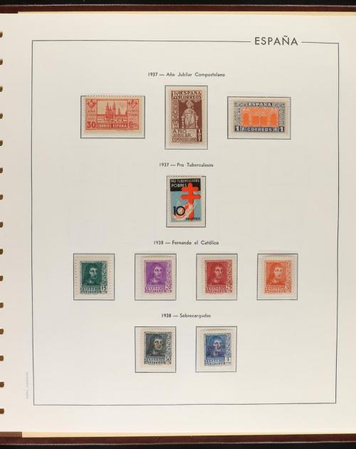 LOTES y COLECCIONES. ESPAÑA. Restos de colección de 1900 a 1