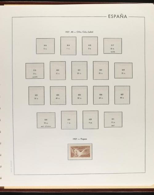 LOTES y COLECCIONES. ESPAÑA. Restos de colección de 1900 a 1