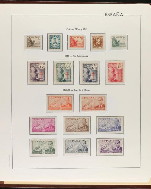 LOTES y COLECCIONES. ESPAÑA. Restos de colección de 1900 a 1