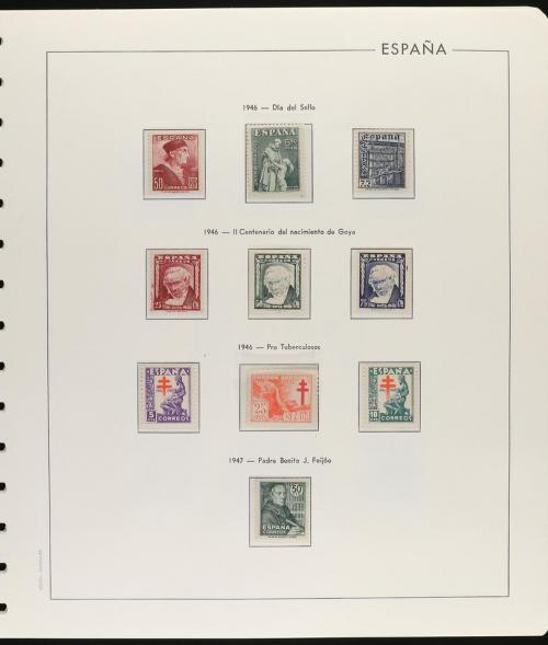 LOTES y COLECCIONES. ESPAÑA. Restos de colección de 1900 a 1