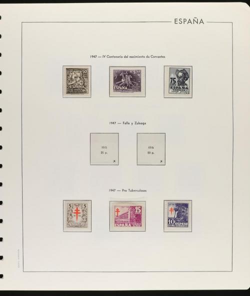 LOTES y COLECCIONES. ESPAÑA. Restos de colección de 1900 a 1