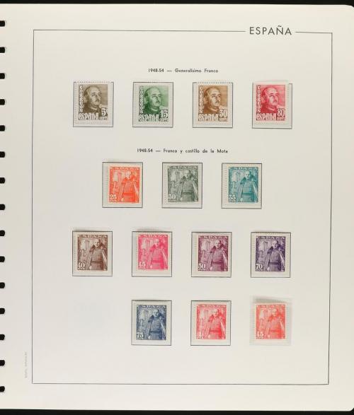 LOTES y COLECCIONES. ESPAÑA. Restos de colección de 1900 a 1