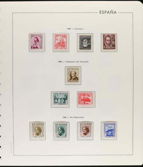 LOTES y COLECCIONES. ESPAÑA. Restos de colección de 1900 a 1