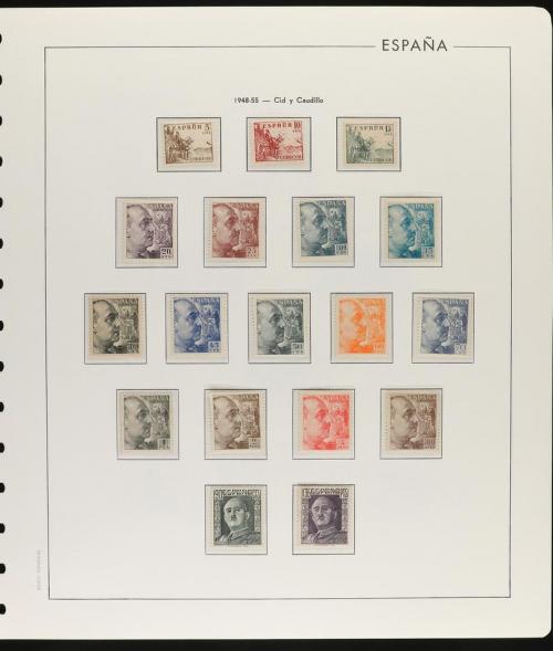 LOTES y COLECCIONES. ESPAÑA. Restos de colección de 1900 a 1