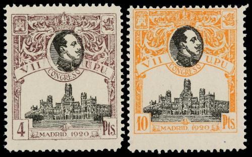 ** ESPAÑA. Ed. 297/309. SERIE completa, centrajes habituales