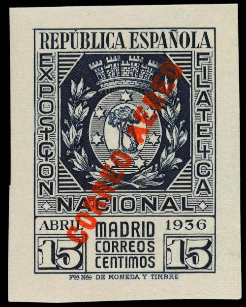 ** ESPAÑA. Ed. 727/28, 729/30. SERIE de correo y aéreo. LUJO