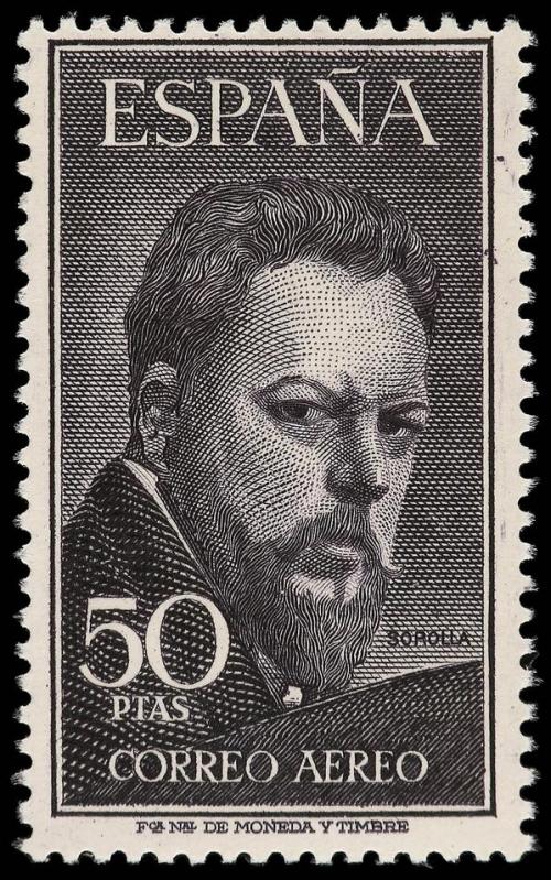 ** ESPAÑA. Ed. 1124/25. LEGAZPI Y SOROLLA. Serie completa. L