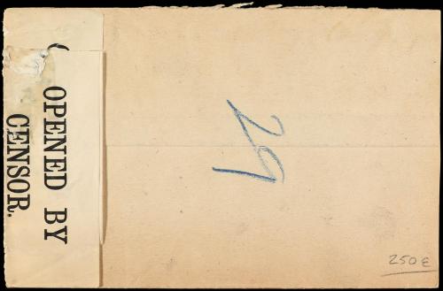 ✉ ESPAÑA. Ed. 269, 270, 274. 1917. Certificado de MADRID a L