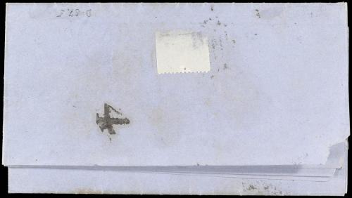 ✉ ESPAÑA. Ed. 47. 1857. LA HABANA (Cuba) a MADRID, depositad