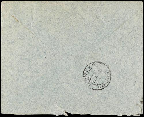 ✉ ESPAÑA. Ed. 310 (5), 313 (4). 1925. MADRID a MONDARIZ. 2 c