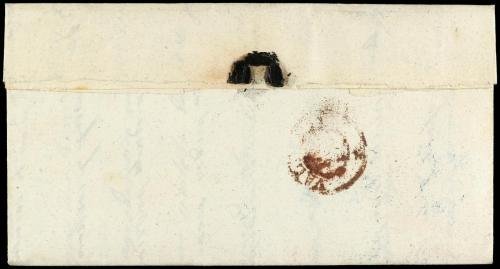 ✉ ESPAÑA. Ed. 48F. 1856. RUTE (Córdoba) a VALENCIA. 4 cuarto