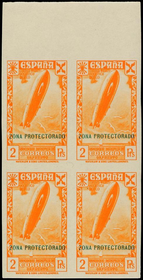 ** MARRUECOS. Ed. B 7/12. SERIE COMPLETA en bloques de cuatr