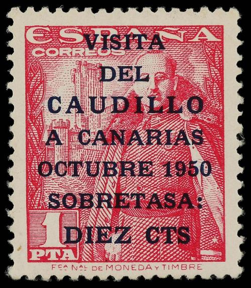 ** ESPAÑA. Ed. 1083A/B. CANARIAS CORREO. I TIRADA. Serie com