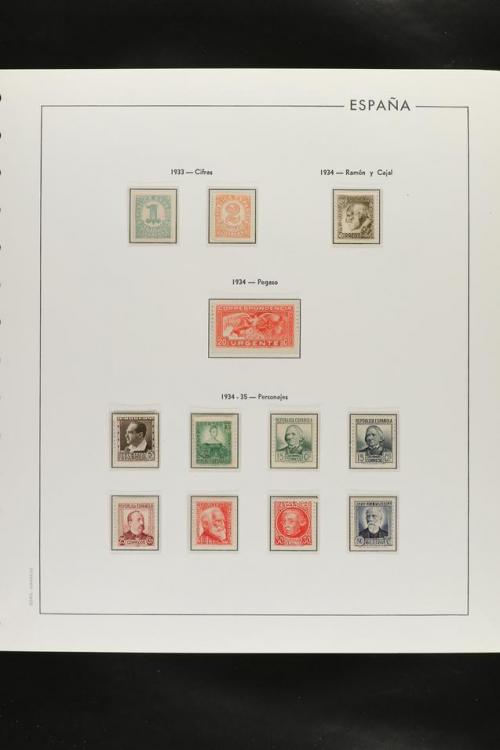 LOTES y COLECCIONES. ESPAÑA. 1927 a 1949. Resto de colección