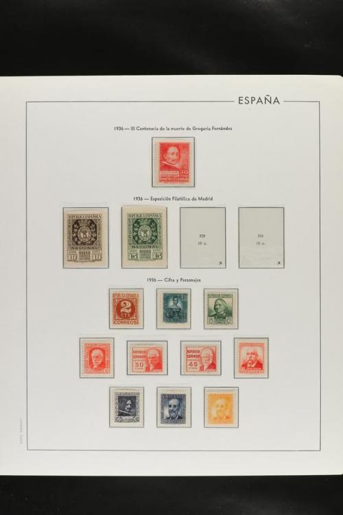 LOTES y COLECCIONES. ESPAÑA. 1927 a 1949. Resto de colección