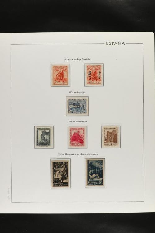 LOTES y COLECCIONES. ESPAÑA. 1927 a 1949. Resto de colección