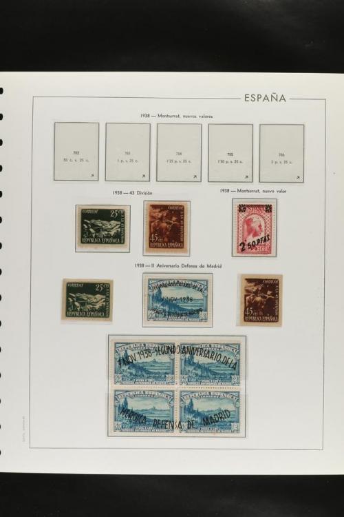 LOTES y COLECCIONES. ESPAÑA. 1927 a 1949. Resto de colección