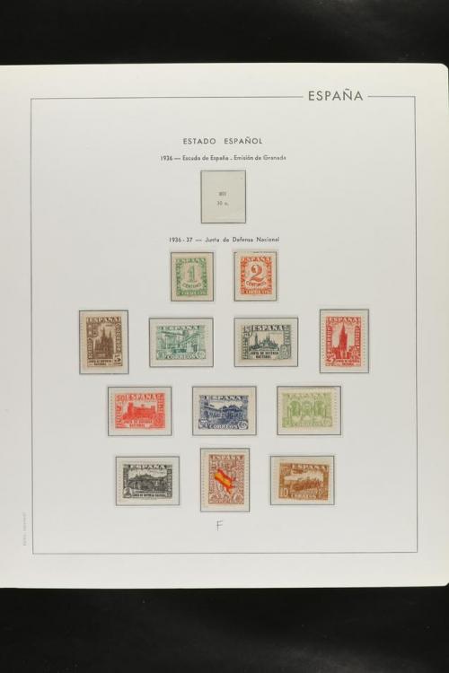 LOTES y COLECCIONES. ESPAÑA. 1927 a 1949. Resto de colección