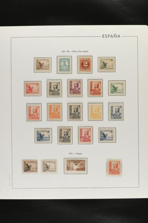 LOTES y COLECCIONES. ESPAÑA. 1927 a 1949. Resto de colección