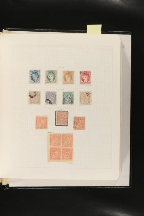 ESPAÑA. FALSOS FILATÉLICOS. Importante colección de referenc