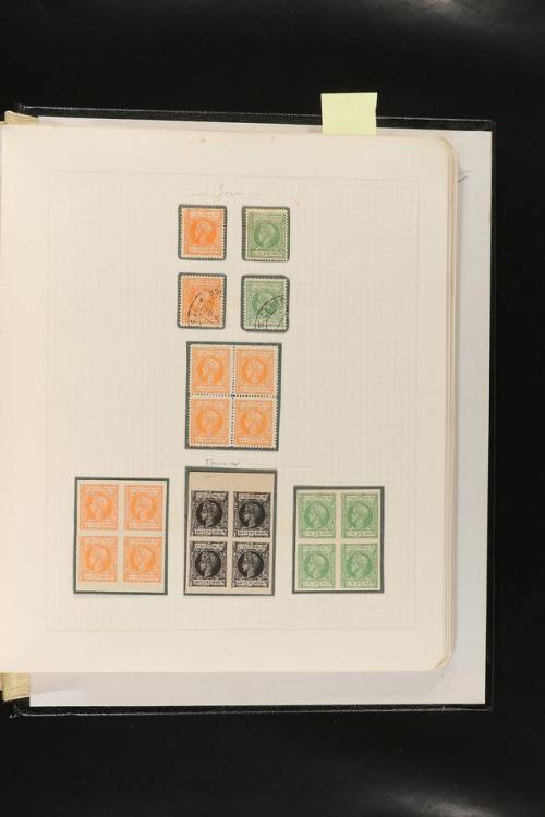 ESPAÑA. FALSOS FILATÉLICOS. Importante colección de referenc