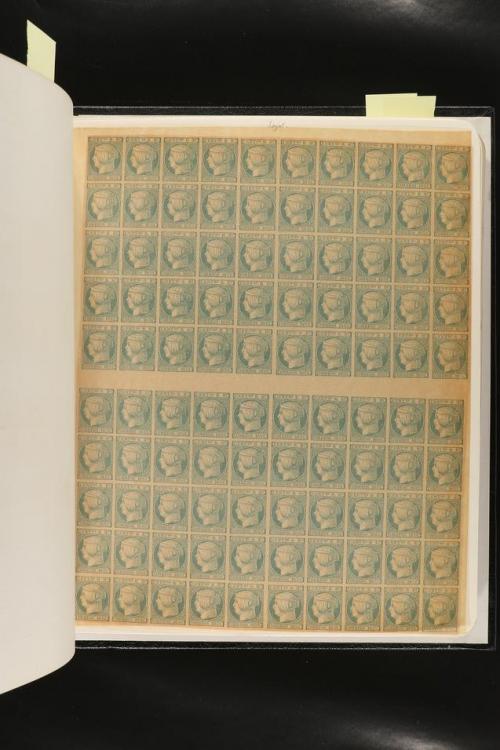 ESPAÑA. FALSOS FILATÉLICOS. Importante colección de referenc