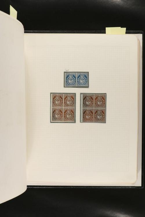 ESPAÑA. FALSOS FILATÉLICOS. Importante colección de referenc