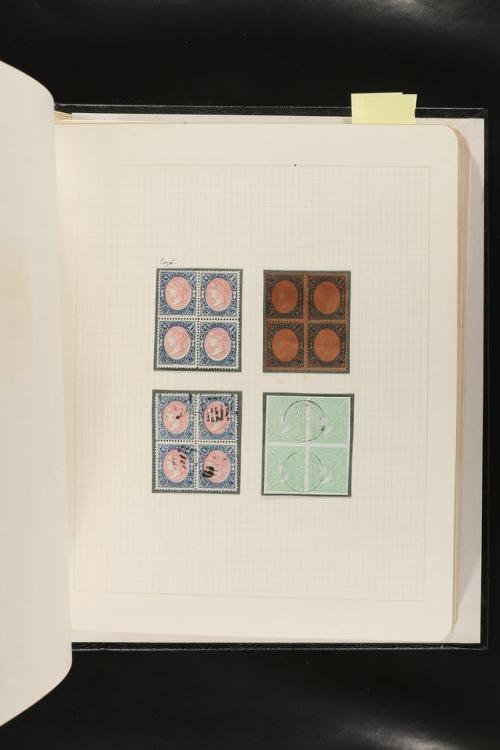 ESPAÑA. FALSOS FILATÉLICOS. Importante colección de referenc