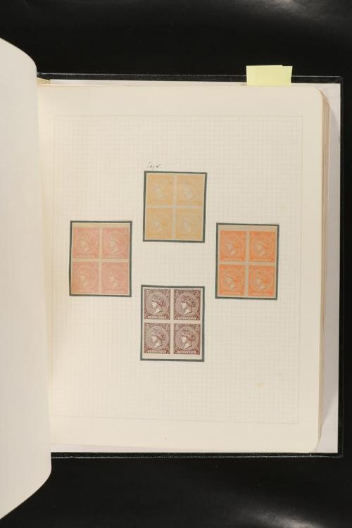 ESPAÑA. FALSOS FILATÉLICOS. Importante colección de referenc