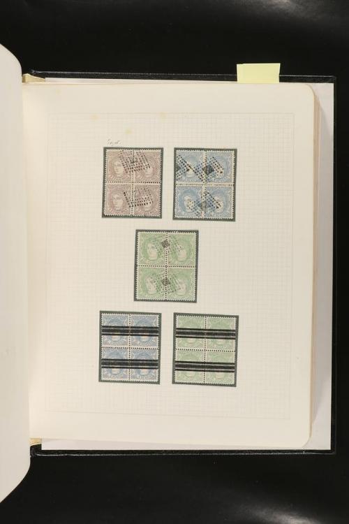 ESPAÑA. FALSOS FILATÉLICOS. Importante colección de referenc