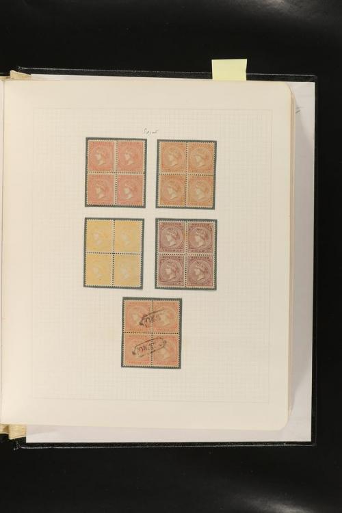 ESPAÑA. FALSOS FILATÉLICOS. Importante colección de referenc