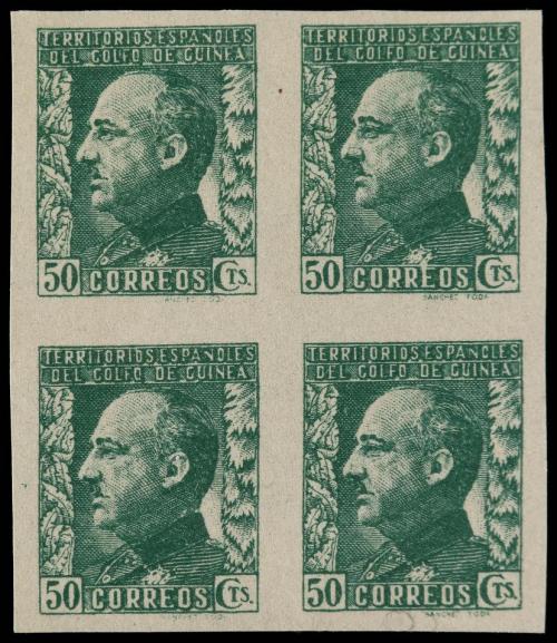 ** COLONIAS ESPAÑOLAS: GUINEA. Ed. 260/63s. SERIE COMPLETA e