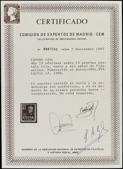 ** ESPAÑA. Ed. 1090. CANARIAS AVIÓN. Bonito ejemplar, acepta