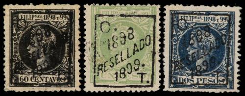 * FILIPINAS. Ed. 151/66. SERIE completa, centrajes habiltual