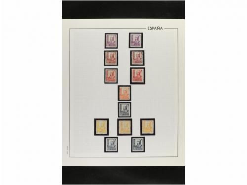 LOTES y COLECCIONES. ESPAÑA. Restos de colección de 1850 a 1