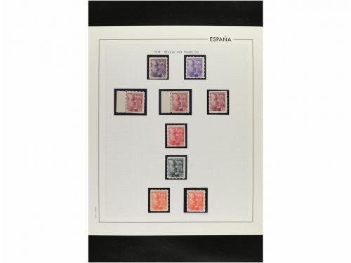 LOTES y COLECCIONES. ESPAÑA. Restos de colección de 1850 a 1