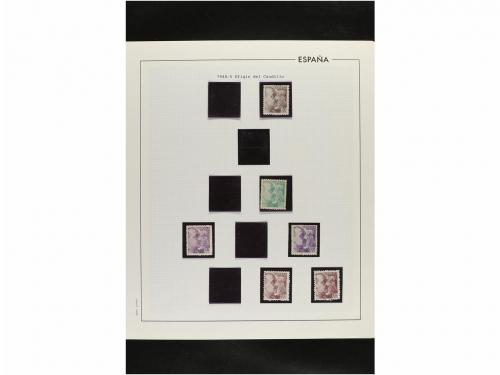 LOTES y COLECCIONES. ESPAÑA. Restos de colección de 1850 a 1