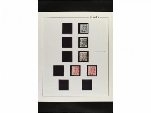 LOTES y COLECCIONES. ESPAÑA. Restos de colección de 1850 a 1