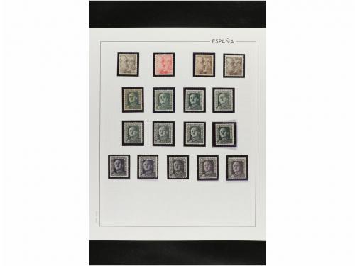 LOTES y COLECCIONES. ESPAÑA. Restos de colección de 1850 a 1