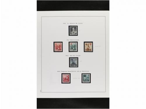 LOTES y COLECCIONES. ESPAÑA. Restos de colección de 1850 a 1