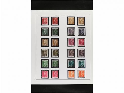 LOTES y COLECCIONES. ESPAÑA. Restos de colección de 1850 a 1