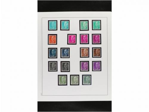 LOTES y COLECCIONES. ESPAÑA. Restos de colección de 1850 a 1