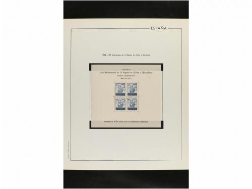 LOTES y COLECCIONES. ESPAÑA. Restos de colección de 1850 a 1