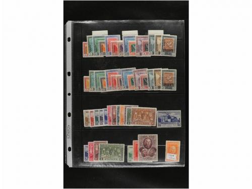 LOTES y COLECCIONES. ESPAÑA. Restos de colección de 1850 a 1