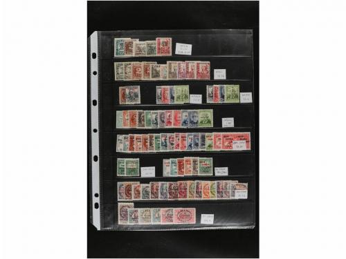 LOTES y COLECCIONES. ESPAÑA. Restos de colección de 1850 a 1